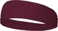 Badger Sport 0301 Wide Headband Maroon Maroon / One Size Fits Most