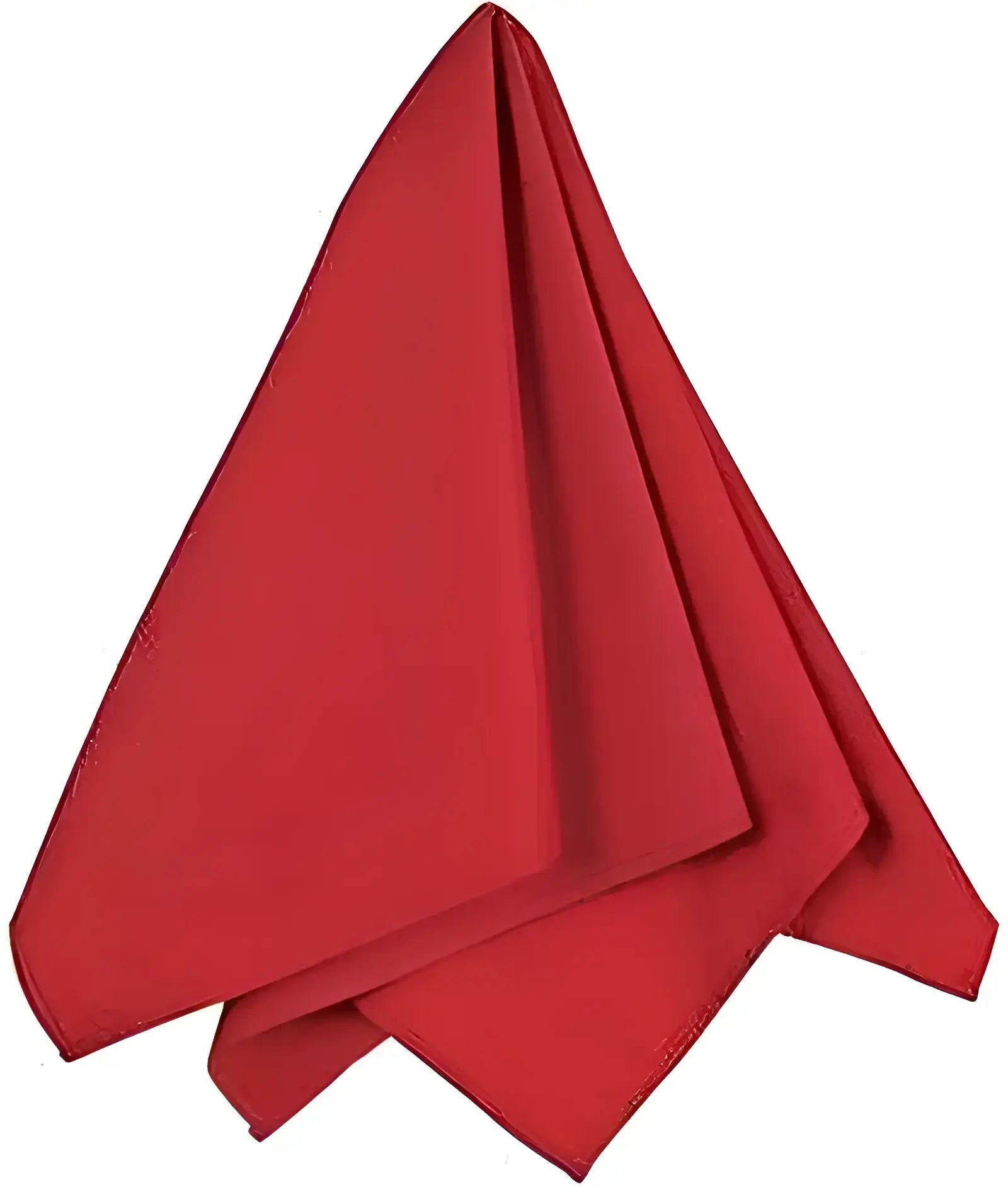 Big Accessories BA001 Solid Bandana - Red - Red / One Size Fits Most