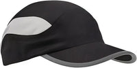 Big Accessories BA503 Mesh Runner Cap - Black - Black / One Size Fits Most
