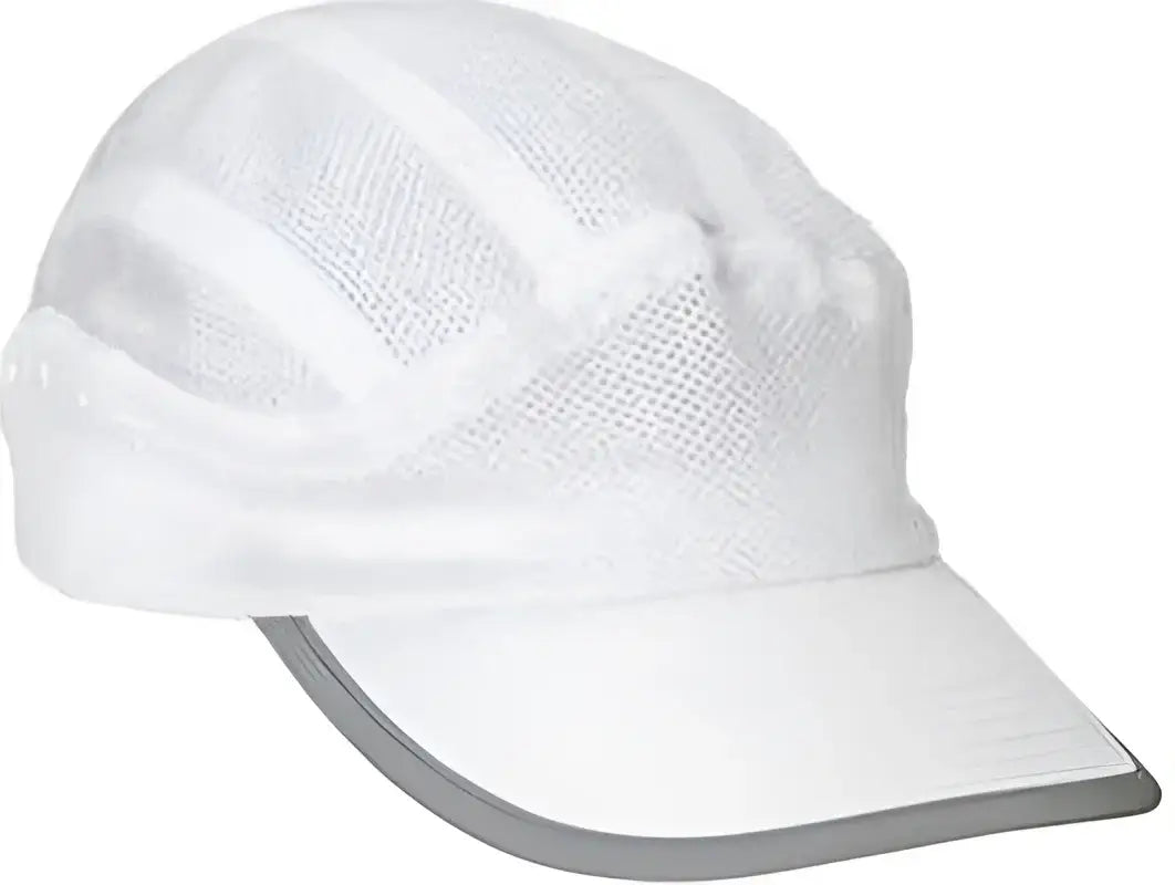 Big Accessories BA503 Mesh Runner Cap - White - White / One Size Fits Most