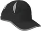 Big Accessories BA514 Performance Cap Black Black / One Size Fits Most