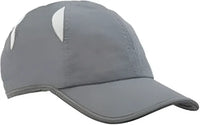 Big Accessories BA514 Performance Cap - Gray - Gray / One Size Fits Most