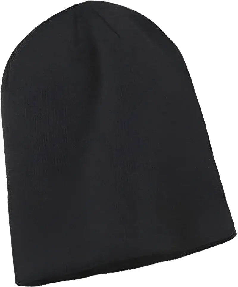 Big Accessories BA519 Slouch Beanie Black Black / One Size Fits Most