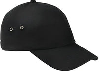 Big Accessories BA529 Washed Baseball Cap - Black - Black / One Size Fits Most