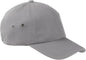Big Accessories BA529 Washed Baseball Cap Charcoal Dark Gray / One Size Fits Most