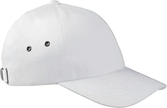 Big Accessories BA529 Washed Baseball Cap - White - White / One Size Fits Most