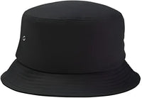 Big Accessories BA534 Metal Eyelet Bucket Cap - Black - Black / One Size Fits Most