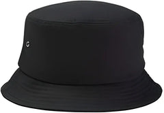 Big Accessories BA534 Metal Eyelet Bucket Cap - Black - Black / One Size Fits Most