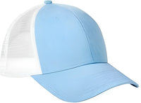 Big Accessories BA540 Sport Trucker Cap - Heather Light Blue White - Blue White / One Size Fits Most