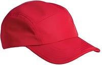 Big Accessories BA603 Pearl Performance Cap - Red - Red / One Size Fits Most