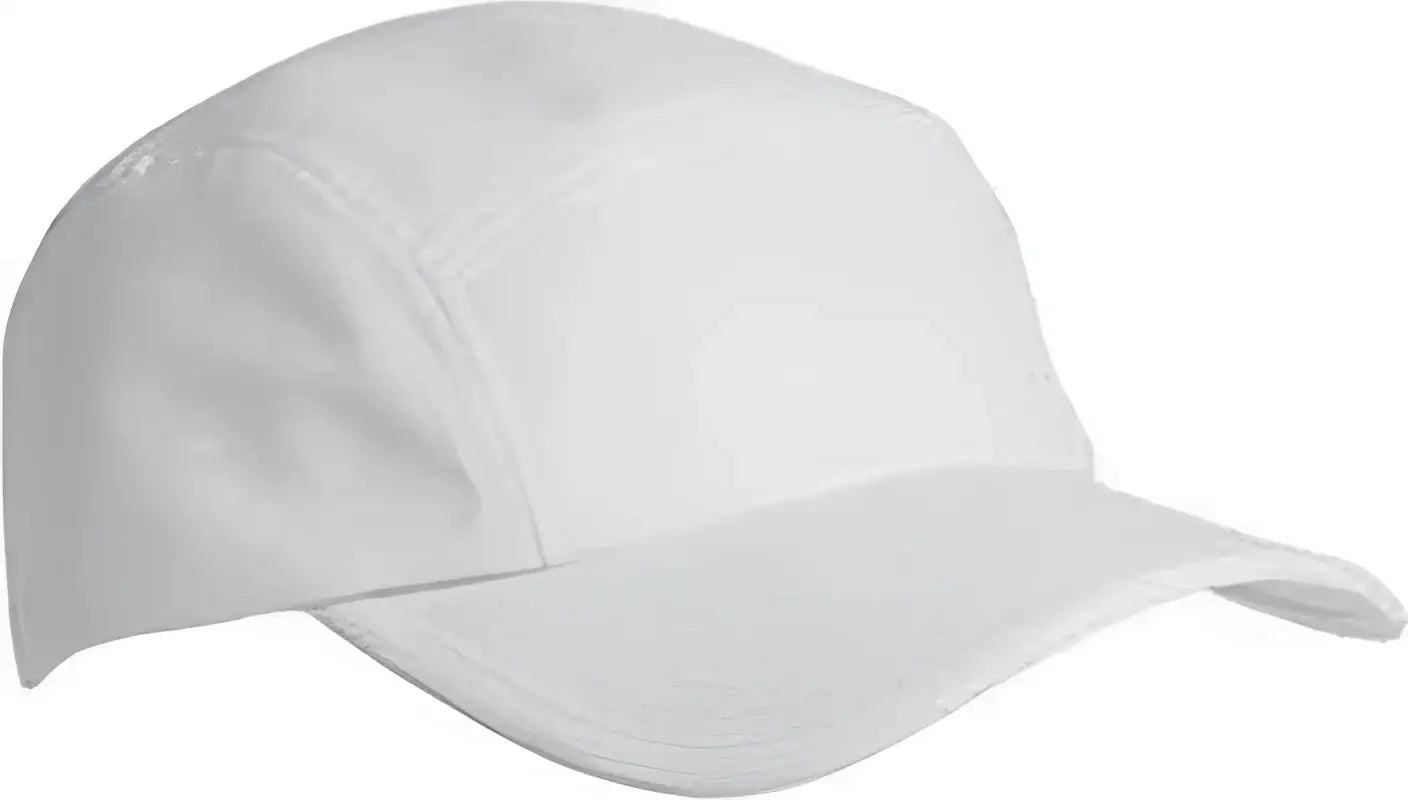 Big Accessories BA603 Pearl Performance Cap - White - White / One Size Fits Most