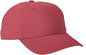 Big Accessories BA610 Heavy Washed Canvas Cap Antique Red Red / One Size Fits Most