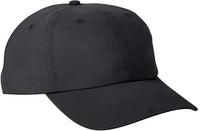 Big Accessories BA610 Heavy Washed Canvas Cap Black Black / One Size Fits Most