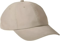 Big Accessories BA610 Heavy Washed Canvas Cap Khaki Khaki / One Size Fits Most