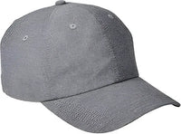 Big Accessories BA614 Summer Prep Cap - Black Chambray - Dark Gray / One Size Fits Most