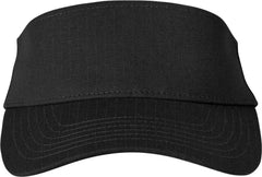 Big Accessories BA641 Lariat Visor - Black - BLACK / One Size Fits Most
