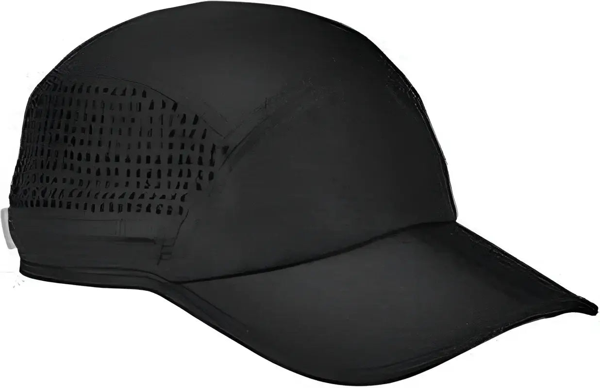 Big Accessories BA657 Foldable Bill Performance Cap Black Black / One Size Fits Most