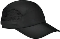 Big Accessories BA657 Foldable Bill Performance Cap - Black - Black / One Size Fits Most