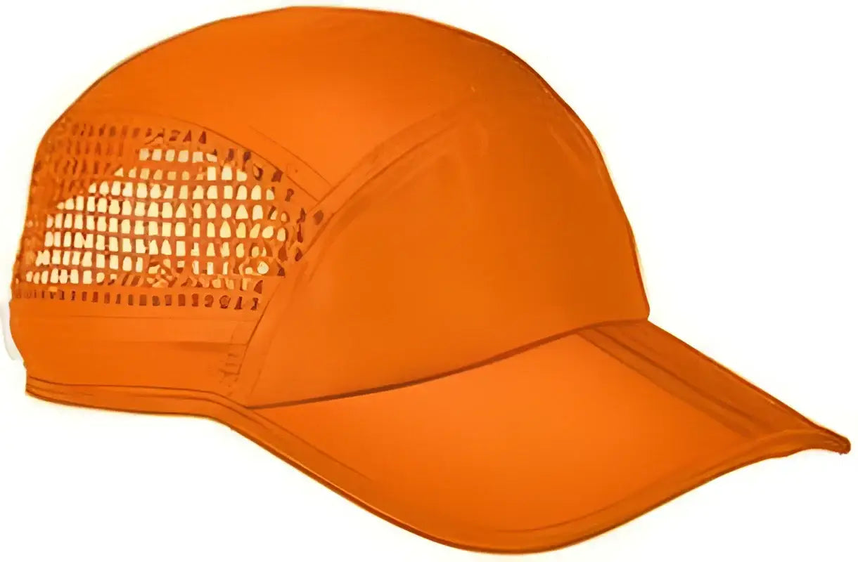 Big Accessories BA657 Foldable Bill Performance Cap Bright Orange Orange / One Size Fits Most