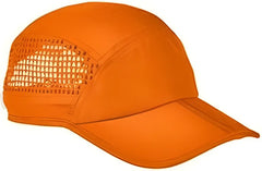 Big Accessories BA657 Foldable Bill Performance Cap Bright Orange Orange / One Size Fits Most