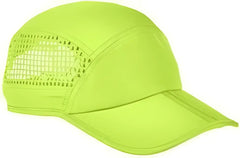 Big Accessories BA657 Foldable Bill Performance Cap Neon Yellow Yellow / One Size Fits Most