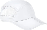 Big Accessories BA657 Foldable Bill Performance Cap - White - White / One Size Fits Most