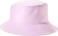 Big Accessories BA676 Crusher Bucket Hat Pink Seersucker Pink / One Size Fits Most