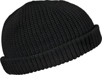 Big Accessories BA698 Dock Beanie - Black - BLACK / OS