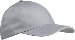Big Accessories BX001 6 Panel Brushed Twill Unstructured Cap Light Gray Gray / One Size Fits Most