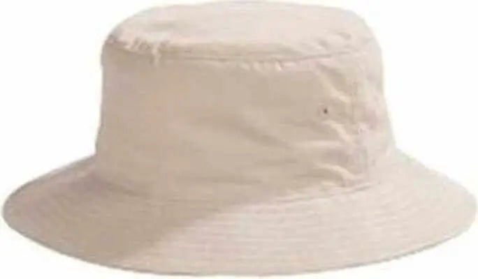 Big Accessories BX003 Crusher Bucket Cap - Stone - Ivory / One Size Fits Most