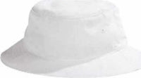 Big Accessories BX003 Crusher Bucket Cap - White - White / One Size Fits Most