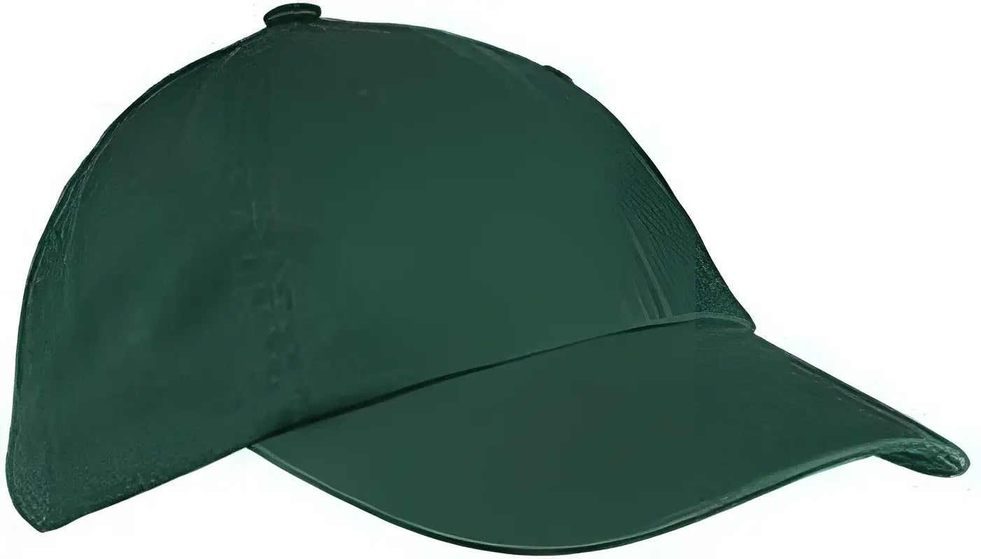 Big Accessories BX005 6 Panel Washed Twill Low Profile Cap Dark Green Green / One Size Fits Most