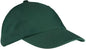 Big Accessories BX005 6 Panel Washed Twill Low Profile Cap Dark Green Green / One Size Fits Most