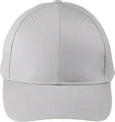 Big Accessories BX020SB Adult Structured Twill 6 Panel Snapback Cap Light Gray Gray / One Size Fits Most