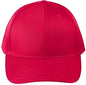 Big Accessories BX020SB Adult Structured Twill 6 Panel Snapback Cap Red Red / One Size Fits Most