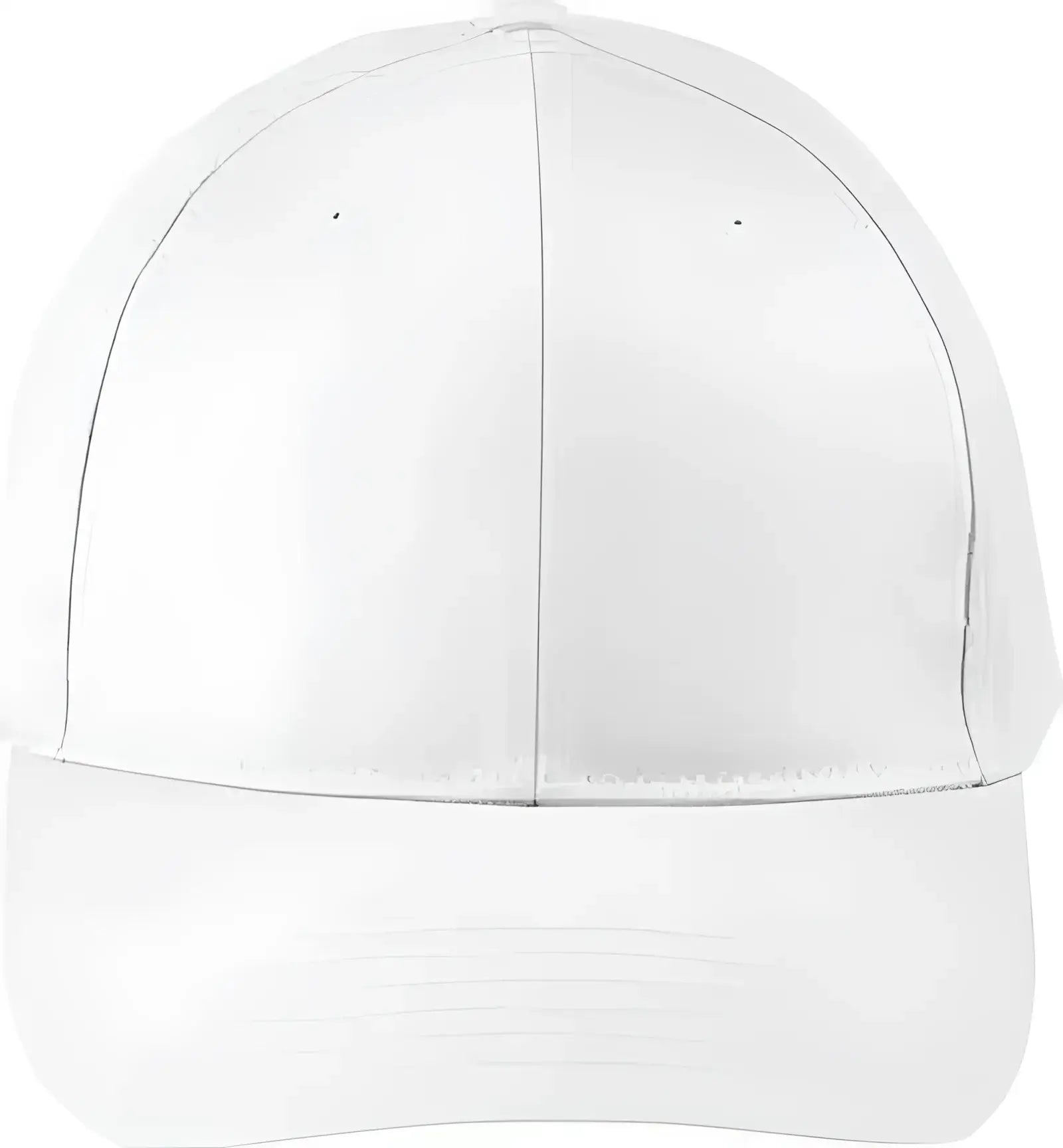 Big Accessories BX020SB Adult Structured Twill 6 Panel Snapback Cap White White / One Size Fits Most