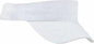 Big Accessories BX022 Sport Visor with Mesh - White - White / One Size Fits Most