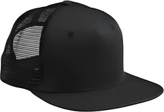 Big Accessories BX025 Surfer Trucker Cap Black Black Black / One Size Fits Most