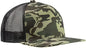 Big Accessories BX025 Surfer Trucker Cap - Forest Camo Black - Forest Black / One Size Fits Most