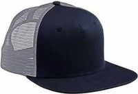 Big Accessories BX025 Surfer Trucker Cap Navy Gray Navy Gray / One Size Fits Most