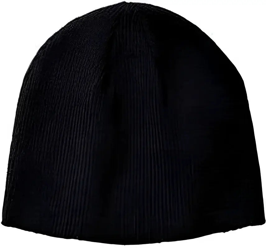 Big Accessories BX026 Knit Beanie Black Black / One Size Fits Most