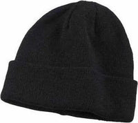 Big Accessories BX031 Watch Cap Black Black / One Size Fits Most
