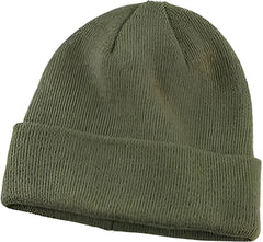 Big Accessories BX031 Watch Cap Olive Olive / One Size Fits Most
