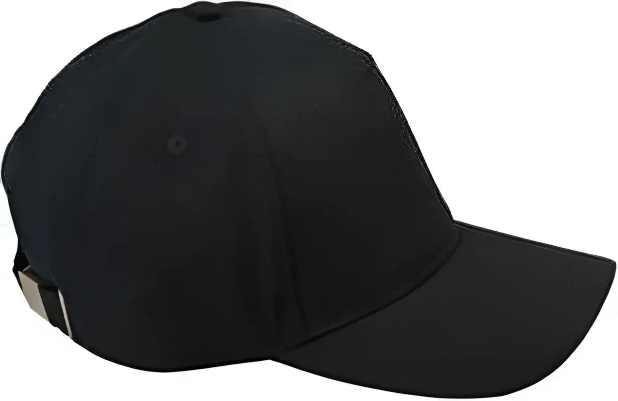 Big Accessories BX034 5 Panel Brushed Twill Cap Black Black / One Size Fits Most