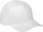 Big Accessories BX034 5 Panel Brushed Twill Cap White White / One Size Fits Most