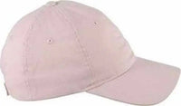 Big Accessories BX880 6 Panel Twill Unstructured Cap Bluesh Ivory / One Size Fits Most