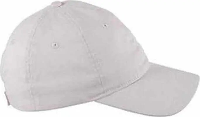 Big Accessories BX880 6 Panel Twill Unstructured Cap Stone Ivory / One Size Fits Most