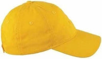 Big Accessories BX880 6 Panel Twill Unstructured Cap Sunray Yellow Gold / One Size Fits Most
