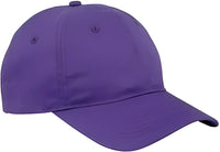 Big Accessories BX880 6-Panel Twill Unstructured Cap - Team Purple - Purple / One Size Fits Most