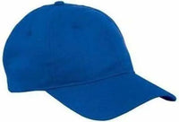 Big Accessories BX880 6 Panel Twill Unstructured Cap True Royal Royal / One Size Fits Most